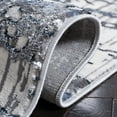 thumbnail image 5 of SAFAVIEH Lagoon Mortimer Distressed Area Rug, Gray/Blue, 6'7" x 6'7" Round, 5 of 8