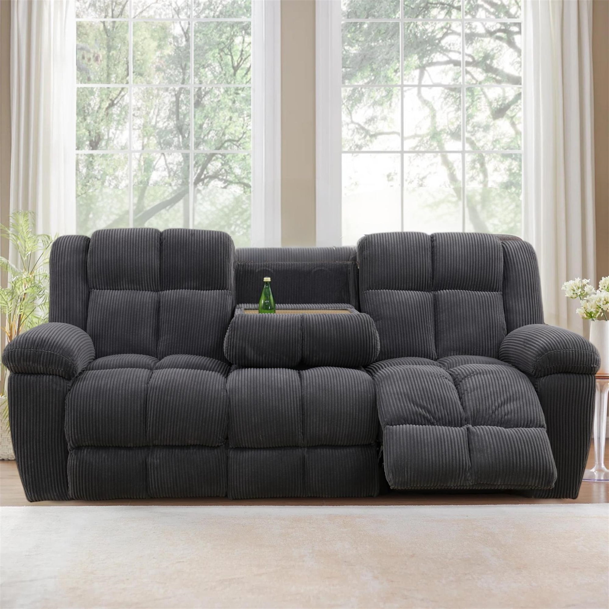 ケゾスミ　AMOCC epice-sofa 3seater Aukfa 3-Piece Recliner Sofa Set - 90