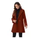 thumbnail image 2 of Gabardina Larga Abrigo Elegante Felpa Cruzada De Para Mujer, 2 of 6