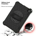 thumbnail image 2 of Allytech Kindle Fire HD 8 2020 Case for Kids, Fire HD 8 Plus Case, Rugged Protection Kickstand Shockproof Shoulder Strap Kids Friendly EVA Silicone Cover for Amazon Fire HD 8 2020, Black, 2 of 6