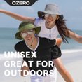 thumbnail image 6 of OZERO Sun Hat for Men Women：UV Protection Breathable Wide Brim Bucket Hat for Summer Fishing, Hiking, Camping Lightweight Outdoor Adventure Cap, 6 of 10