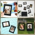 thumbnail image 5 of Lsupdaol 50 Pcs Paper Photo Frames 4x6 Black Picture Frame with 100 Clip 10 String Kit DIY Hanging Cardboard Photo Holder Back to School Wall Decor Wedding Home, 5 of 5
