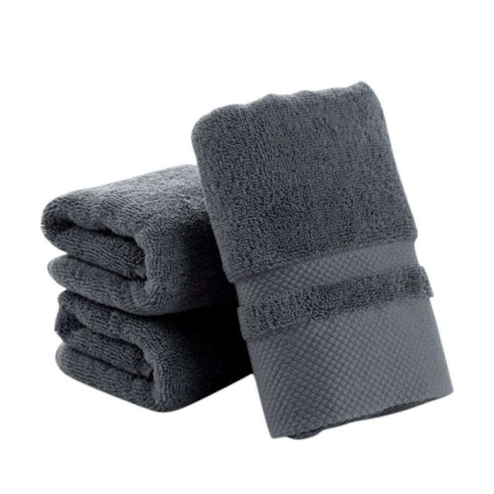3PCS  Cotton Towels Luxury Soft Towel Hand Bath Thick Towel Bathroom Dry Quick 