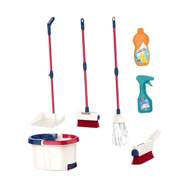 Juego De Limpieza Infantil Con Fregona, Aspiradora Y Plancha – 12 Accesorios Con Sonido Y Luz, Juguete De Roles Educativo Para Niños +3 Años