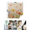 thumbnail image 5 of Colorful Spring Floral Cloth Napkins Washable Set of 1, Vintage Summer Botanical Reusable Dinner Table Napkins Cloth Bulk for Weddings Kitchen Restaurants Hotel Events Parties 20 x 20 Inch, 5 of 9