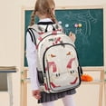 thumbnail image 7 of FORMRS Unisex School Backpack 17" Student Travel Bag with Laptop Compartment, Winter Geese, 7 of 7