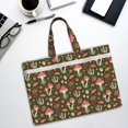 thumbnail image 6 of Pofeuu Mushrooms and Autumn Print Laptop Bag Carrying - Computer Bag Laptop Case Shoulder Slim Work Travel, 6 of 8