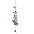 thumbnail image 1 of Cateissary Campana de viento de jardín hecha a mano de hierro, espacio al aire libre, toque elegante, campanas de viento para el hogar, Iluminación y accesorios 204-Colibrí(Copp, 1 of 6