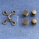 thumbnail image 2 of Hebilla de cintura con clavos Hebilla de cintura con clavos Hebilla de cintura con clavos Broche ajustable de 27 mm, 2 of 2