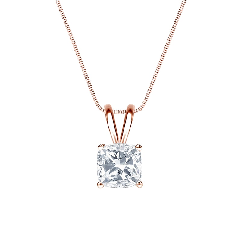 Certified Lovely 1 Carat Cushion Cut 