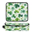 thumbnail image 4 of Hair Tools Storage with Heat Resistant Mat- Trifolium Printed Curling Iron Travel Bag/Flat Iron Case for Women, 4 of 8
