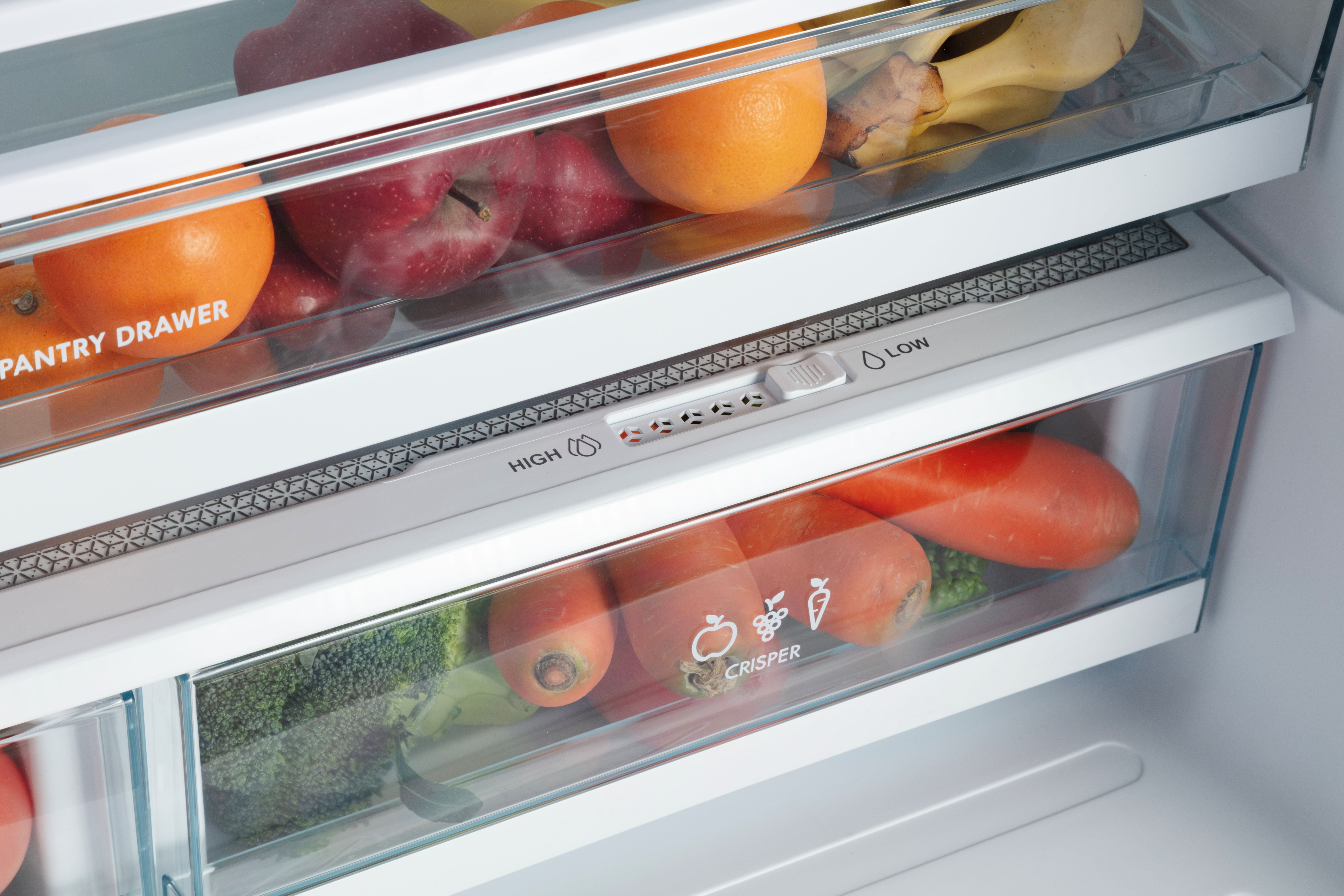 Kenmore 20.3 Cu. ft. Capacity Counter-Depth French Door Refrigerator and Freezer with Ice Maker, Stainless Steel