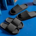 thumbnail image 4 of Sandalias de ducha unisex para mujeres y hombres con suela gruesa y suave de EVA, piscina antideslizante piscina y zapatillas de casa de playa, 4 of 7
