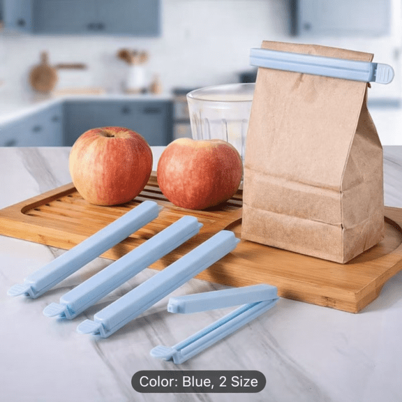 20pcs Large & Small Multicolor Plastic Food Bag Clips - Heavy-Duty Snack Sealing Clips Suitable for, Cereals, Nuts, Tea Bags, Storage & On-the-Go Snacks - Durable Bag Clips to Keep Food Fresh