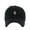 Black, variant on Meditation Vintage Baseball Cap Embroidered Cotton Adjustable Distressed Dad Hat Navy