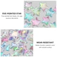 thumbnail image 4 of Miangastore Star Beads Acrylic Material 400Pcs 0.39X0.39X0.14In For Jewelry Accessories And Any Event, 4 of 8