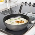 thumbnail image 3 of Viking Culinary Hard Anodized Nonstick Saucier Pan, 3 Quart, Gray, 3 of 3