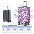 thumbnail image 6 of Daiia Daisies Flowers Luggage Cover, Thickened Washable Travel Luggage Covers, Elastic Unique Baggage Covers for 18-20 inch Luggage-Medium, 6 of 9