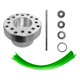 thumbnail image 1 of Cabezal de cortacésped con cuerda Herramienta de jardinería Cepillo de malezas de aluminio Cortadora de hilo universal Verde, 1 of 9