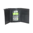 thumbnail image 2 of Montauk Leather Club Men's RFID Signal Blocking Genuine Leather Tri-Fold Wallet with Gift Box, 2 of 4