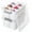2 Pack-17 QT, variant on 17 QT Plastic Storage Bins Clear Storage Box with Lids Multipurpose Stackable Storage Containers for Organizing Tool, Craft, Crayon, 2 Packs 2 Pack-17 QT