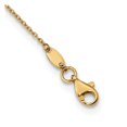 thumbnail image 2 of 14K Two-Tone Gold necklace 17 in Satin Triangle, 2 of 7
