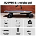 thumbnail image 3 of Teamgee H20mini Electric Skateboard with Remote Control Hub Motors 900W Range 18 Miles 24mph Top Speed 4 Speed Adjustment Load up to 286 Lbs 7 Ply Maple Longboard, 3 of 9