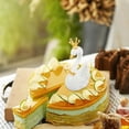 thumbnail image 3 of KAKOWELY figuras de cisne de resina para decorar cupcakes de cumpleaños., 3 of 5