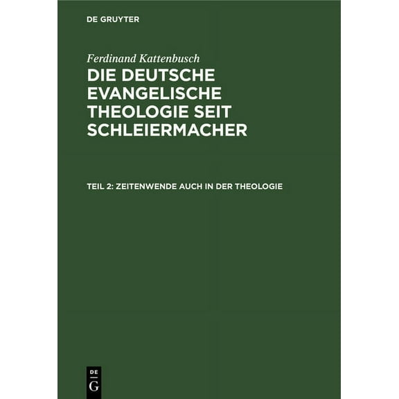 Zeitenwende Auch in Der Theologie (Hardcover)
