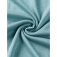 thumbnail image 5 of INSPIRE CHIC Women's High Waisted Pajama Shorts Viscose Comfy Soft Knee Length Long Shorts with Pockets X-large Light Blue, 5 of 6