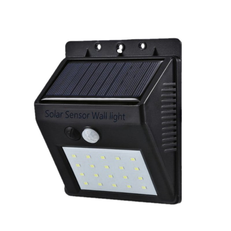 1-4pcs 20-40LED COB Solar Power Motion Sensor Wall Light Waterproof Garden Lamp