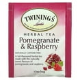 thumbnail image 2 of Twinings, Herbal Tea, Pomegranate & Raspberry, Caffeine Free, 20 Tea Bags, 1.41 oz Pack of 3, 2 of 3