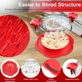 Pro Chicken Shredder, Large Twist Tool, Dishwasher Safe, AntiSlip Mat