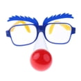 thumbnail image 4 of Gafas de nariz de payaso Zulema de Plástico roja, 4 of 8