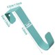 thumbnail image 2 of 4-Pack Strong Metal Single Door Hooks - Hang Towels, Clothes & More - Holds Up to 10 Lbs - 4 Color Options!, 2 of 5
