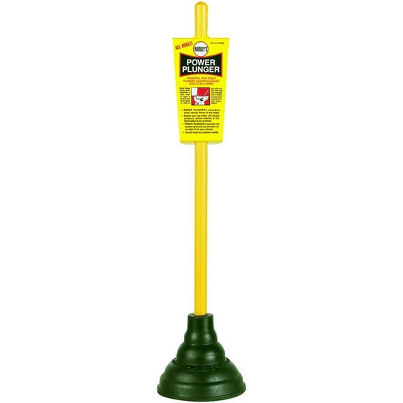 Tank Master 090300 Power Plunger, Black, Yellow Ha