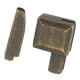 thumbnail image 1 of 20 juegos de pasadores de inserción de retención de deslizador de cierre de cremallera n. degree 5 para reparación de cremalleras metálicas Bronce verde, 1 of 9