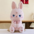 thumbnail image 7 of Goowood Cat Plush Cat Stuffed Animal PEACH CAT Kawaii Cat Plushie 9.8 Inch White Stuffed Cat Toy Pillow Gift for Kids and Adults, 7 of 7