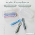 thumbnail image 7 of WeeSprout Baby Spoons for Self Feeding, Soft & Durable Silicone for Sensitive Gums & Teeth, 7 of 7