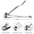 thumbnail image 7 of VerPetridure Unisex Nail Clippers Stainless Steel Nail Cuticle Cutter Scissors Nipper Remover Clipper Manicure, 7 of 7
