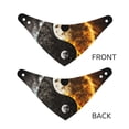 thumbnail image 3 of Naloa Yin Yang Dog Bandana Large and Small-Dog Scarf Bib Handkerchief Accessories for Dogs and Cats(S-L)-Large, 3 of 5