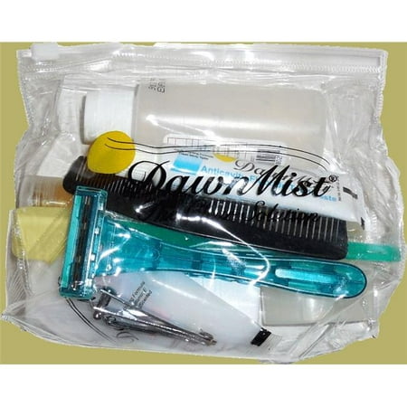 DDI 676168 DawnMist(R) Deluxe Hygiene Travel 11 Pc Kit Case of 24