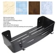 thumbnail image 4 of Bathroom Shower Shelf, Wall Mount Bathroom Shelf Rounded Corner  For Home Use, 4 of 8