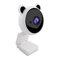 thumbnail image 2 of fastboy Caméra Web pour Ordinateur Portable, Diffusion en Direct, Cours en Ligne, Résolution 1080P, Caméra avec Microphone, Réduction du Bruit de l'Ordinateur, Caméra USB, Blanc, 2 of 6