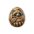 thumbnail image 2 of DAMAI 2026 Animal Easter Hand Carved Craft Eggs, Animal Patterns Easter Decorations and Basket Fillers Holiday Gifts, Animal Easter Carved Craft Eggs, 2 of 6