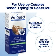 Pre-Seed Fertility Lubricant, for Use by Couples Trying to Conceive, with 9 Applicators, 1.4 oz Tube