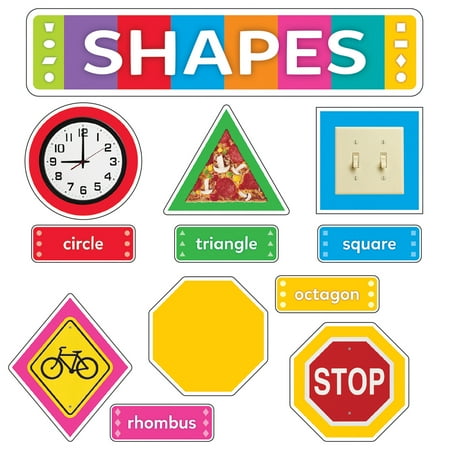 UPC: 0078628190045 | Shapes All AroundLearning Set  by TREND enterprises  Inc.  Dry Erase Learning Set  Ages 4-8