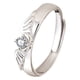 thumbnail image 1 of Angel Matching Anillos de Promesa para Parejas Best Friend Cute Jewelry Gift for Him Her Women Men Boyfriend Girlfriend Tamaño Ajustable, 1 of 2
