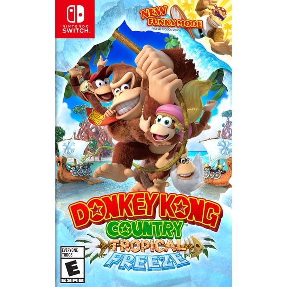 Restored Donkey Kong Country: Tropical Freeze - Nintendo Switch