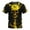 Yellow, variant on Xdzjlr Men's Shirts Short Sleeved 3D Pattern Clothing Trendy Mens T-Shirt,L